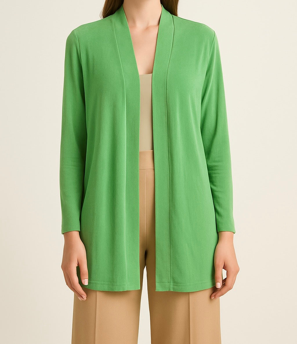 Bright Green Longline Throw