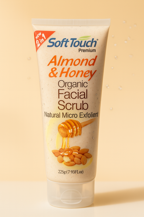 Almond & Honey Organic Facial Scrub