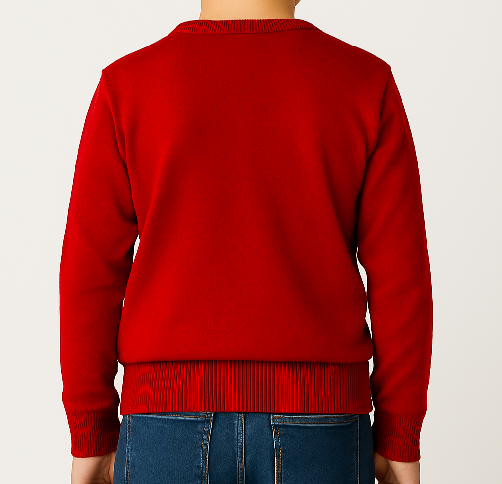 boys  cotton jersy red