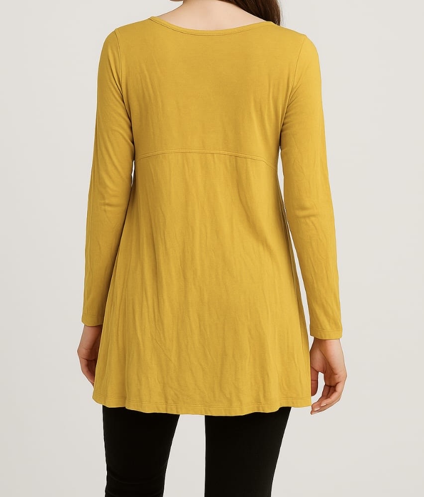Golden Glow Tunic top